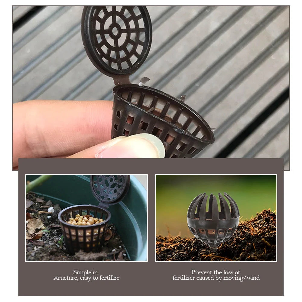 Plastic Storage Boxes with Compartments (20-Piece Set)