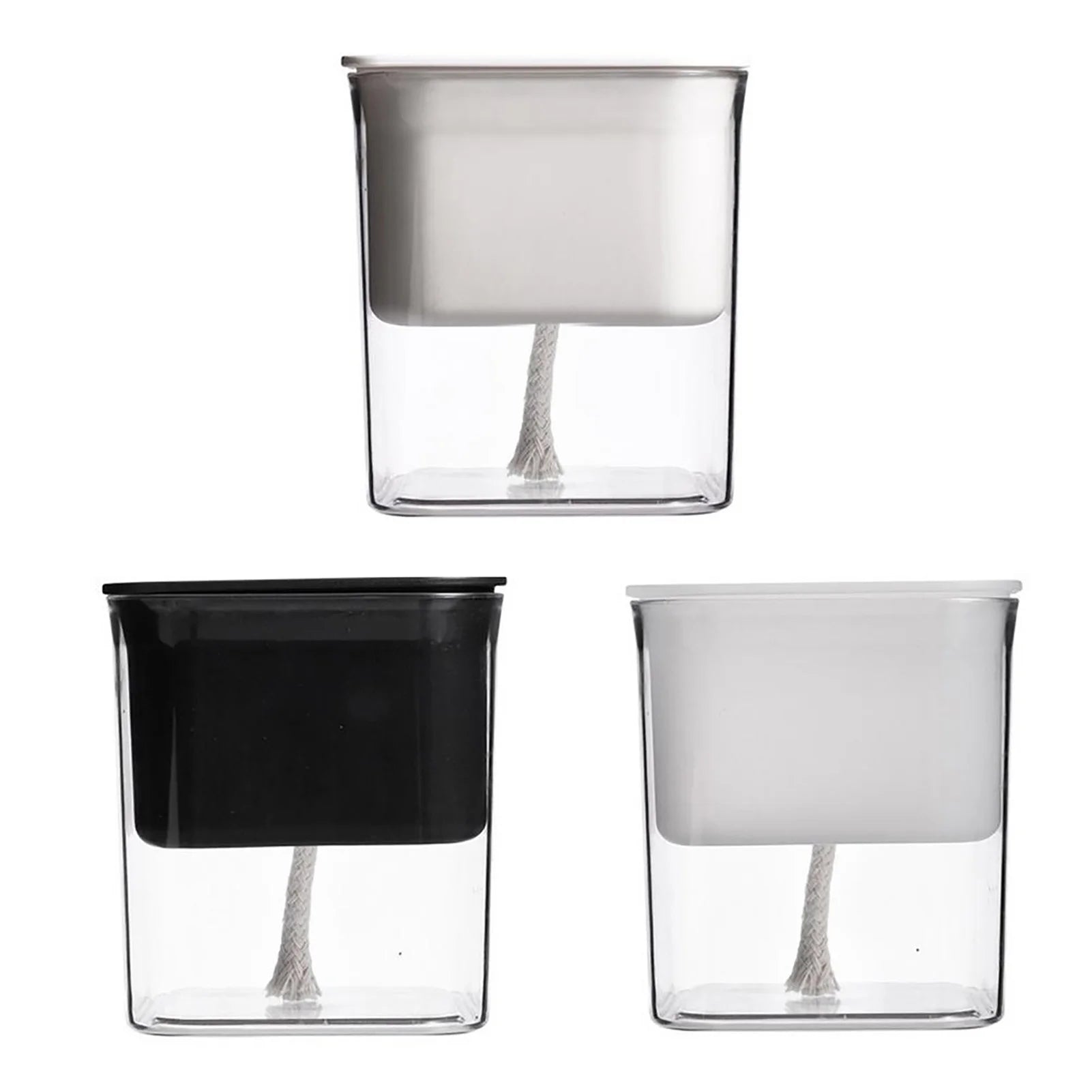 Clear Self-Watering Planter for Indoor Plants